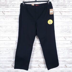 Dickies Womens Pants Sz 16 Relaxed Black 276A